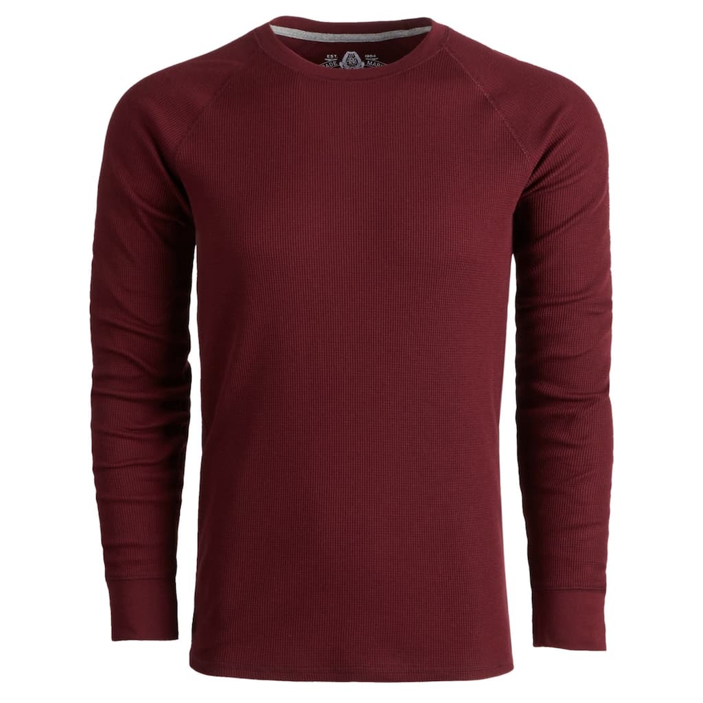 American Rag Mens Long-Sleeve Thermal Basic T-Shirt, Red, XX-Large