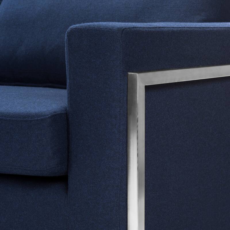 SAFAVIEH Couture Camila Sectional Sofa - 106"W x 37"D x 32"H