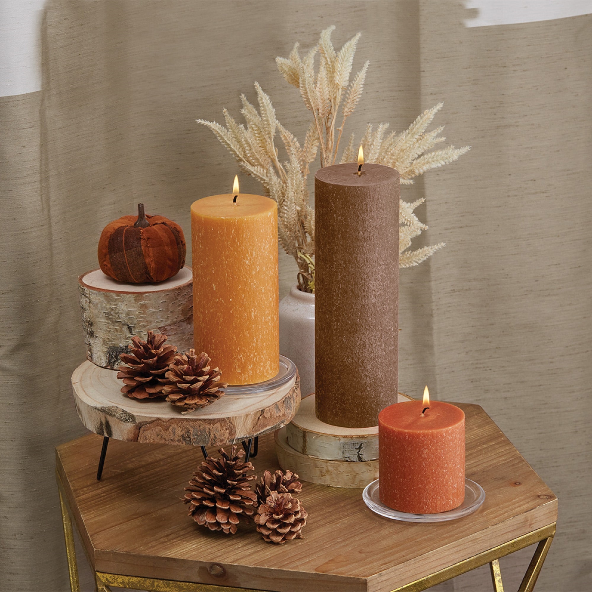 Brown candles shop
