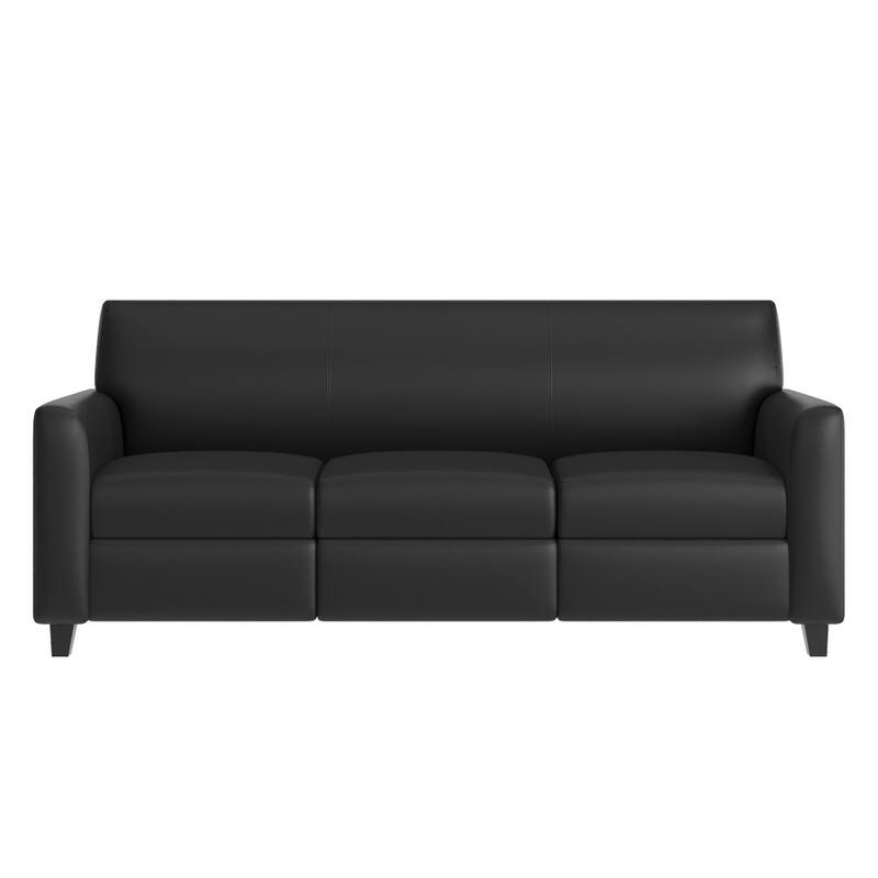 Upholstered Reception Set with Charging Stations - 30"D x 31" - 70.25"W x 33.5"H