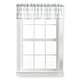 preview thumbnail 9 of 7, Curtainworks Farmhouse Buffalo Check 3-piece Kitchen Curtain Tier and Valance Set - 1-Valance And 2-36" Tiers