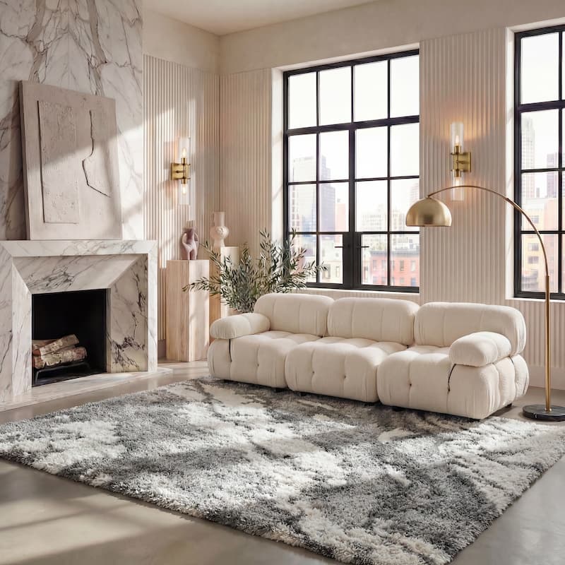 SAFAVIEH Horizon Shag Remona 2.6-inch Thick Rug