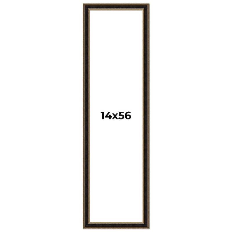 14x56 Frame Gold Antique Vintage Sold Wood Picture Frame | 1.75 Inch