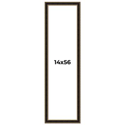 14x56 Frame Gold Antique Vintage Sold Wood Picture Frame | 1.75 Inch