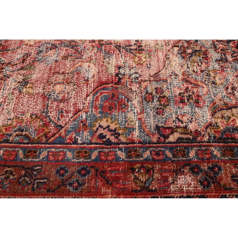 ECARPETGALLERY Hand-knotted Antalya Vintage Red Wool Rug - 9'8 x 12'3