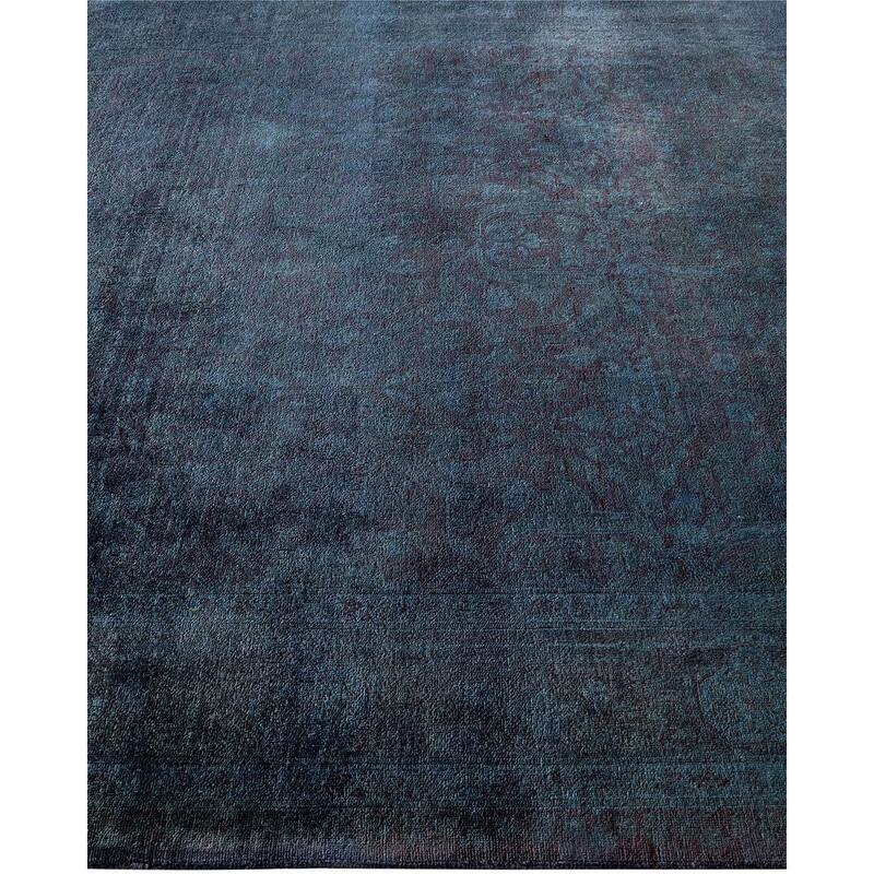 Vibrance, One-of-a-Kind Hand-Knotted Area Rug - Gray, 6' 2" x 8' 10" - 6' 2" x 8' 10"