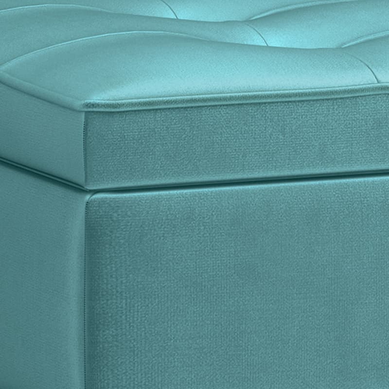 WYNDENHALL Essex 44 inch Wide Transitional Rectangle Ottoman Bench