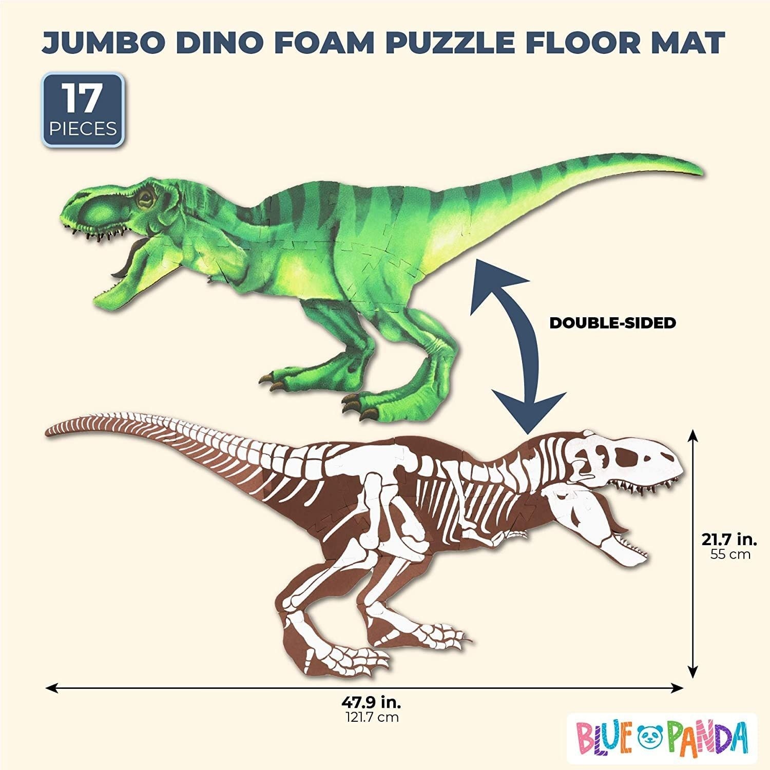dinosaur foam play mat