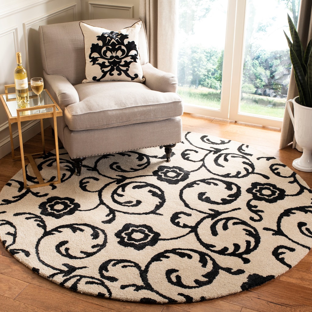 SAFAVIEH Handmade Soho Britta Scroll N.Z. Wool Rug
