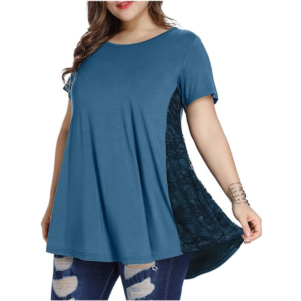 Plus size swing t shirt clearance