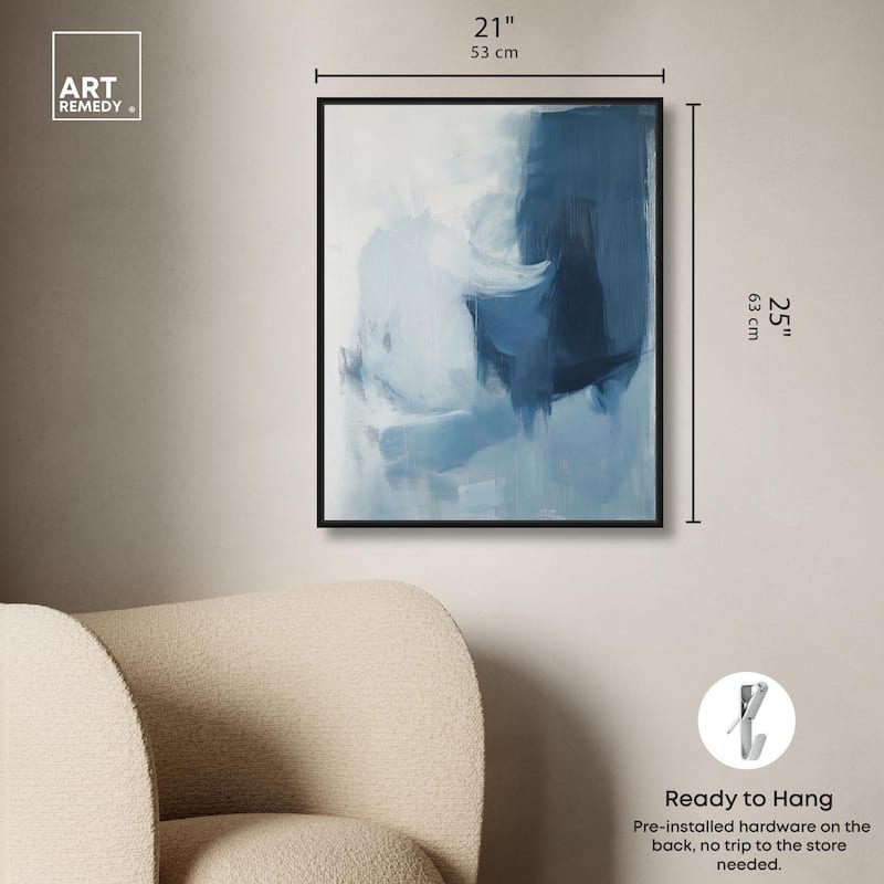 Glacial Reflections II Canvas by Art Remedy