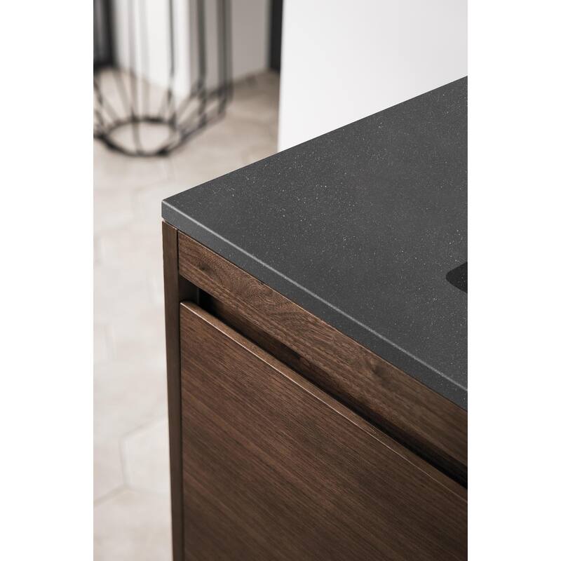 James Martin Vanities 805-V35.4-MB-CH Mantova 36" Single Basin Poplar