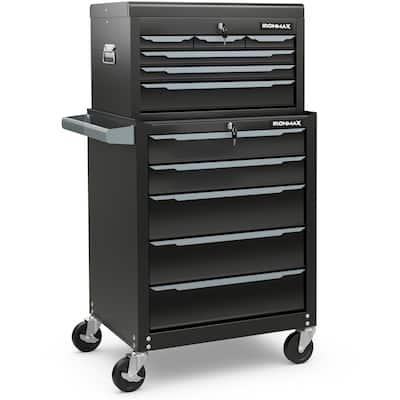 Gymax Rolling Steel Tool Chest 5-Drawer Tool Storage Cabinet w/