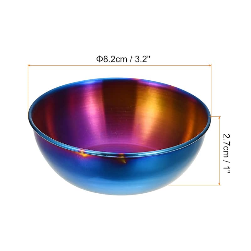 Stainless Steel Sauce Dishes, Metal Sauce Bowls Condiment Cups