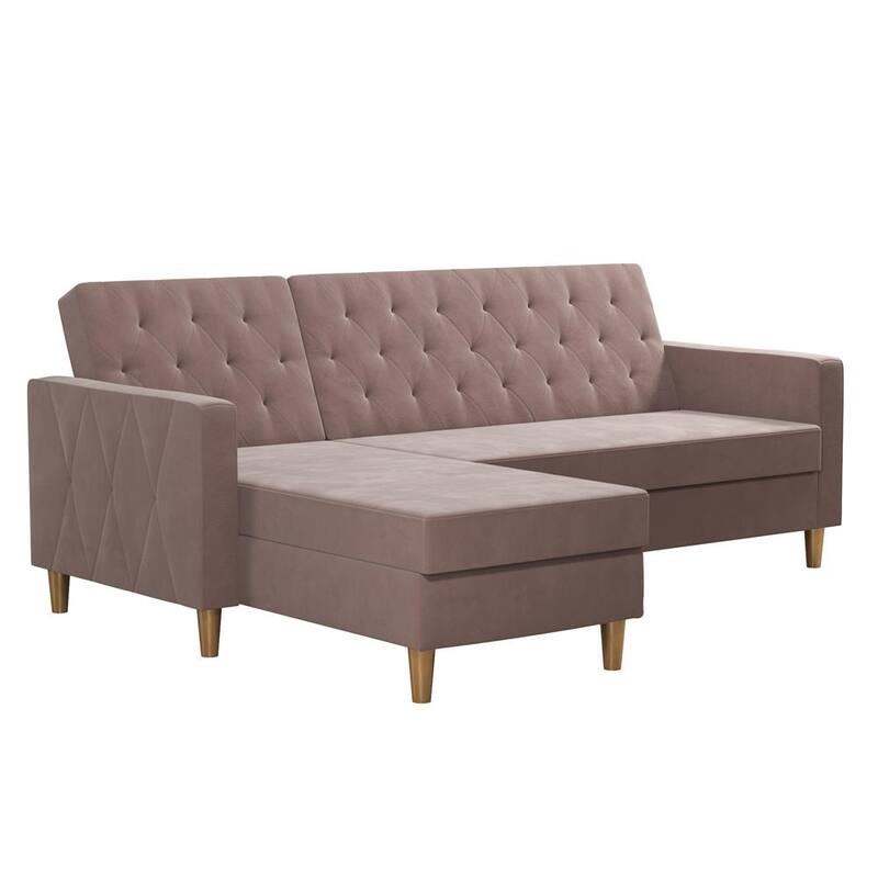 CosmoLiving by Cosmopolitan Liberty Sectional Futon with Storage