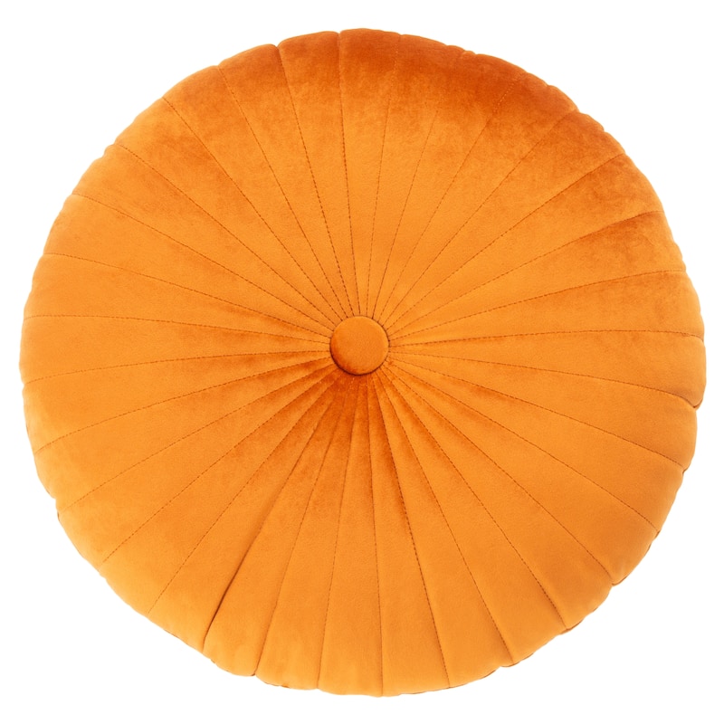 SAFAVIEH Vallory 16-inch Round Tufted Decorative Accent Throw Pillow