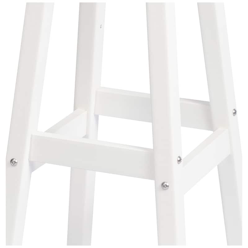Laguna Hdpe All Weather Outdoor Patio 24" Square Counter Stool (Set Of 2)