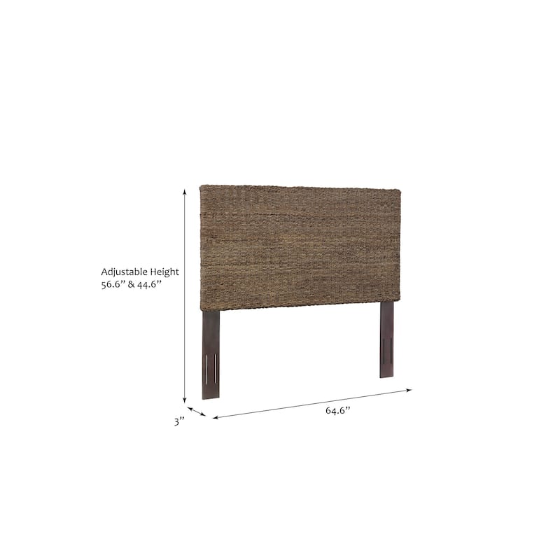 Ashbury Woven Wicker Rattan Abaca Headboard