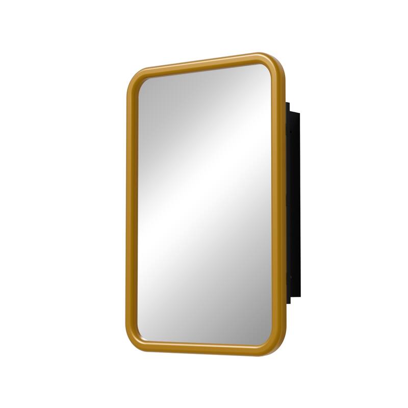 Dovelina Medicine Cabinet Wall-Mounted Cabinet with Magnetic Doors - 29.9*19.7