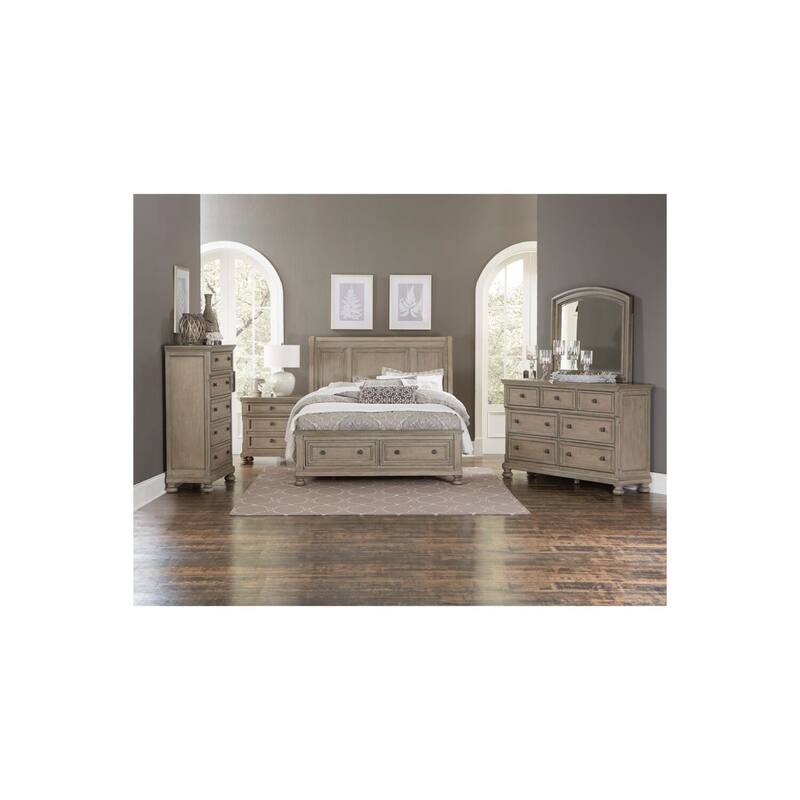Gray 3 Drawer 18 in. W Nightstand with Sturdy Hardware and Ample Storage