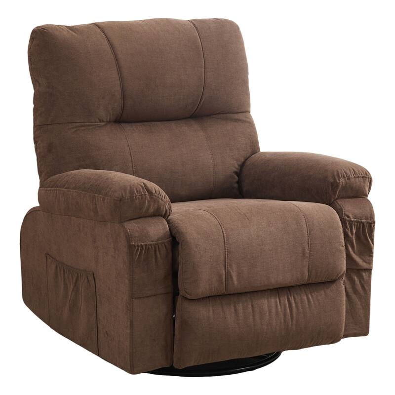 Recliner chair,360 degree rotating swing single sofa chair, equipped with soft cushion and backrest, comfortable armchair