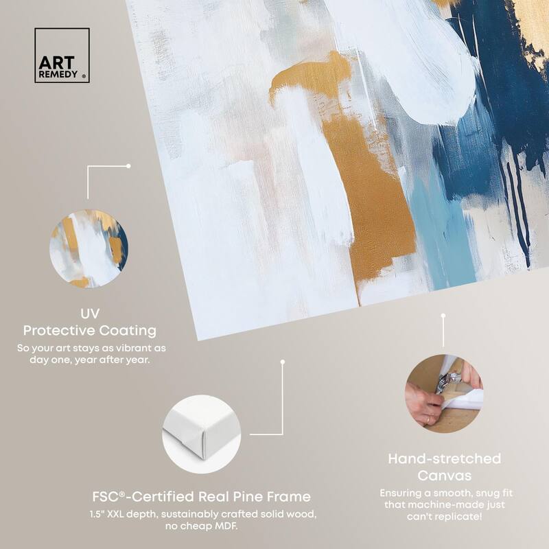 Luminous Earthson Set Canvas Set of 2 by Art Remedy, Gallery Wrapped