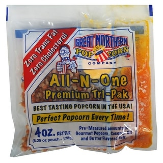 Great Northern Popcorn 4oz Premium Popcorn Portion Packs