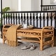 preview thumbnail 8 of 7, Ayala Natural Rattan Accent Bench - Handwoven Wicker Accent Seating with Decorative Apron and Integrated Handles for Living Room
