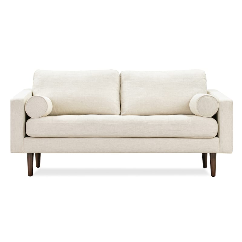 Poly & Bark Napa 72" Velvet Fabric Apartment Sofa