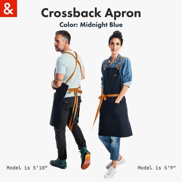 blue dress with pearl sleeves Hedley & Bennett The Essential Apron