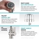 preview thumbnail 18 of 139, Kraus Britt Commercial 3-Function 1-Handle Pulldown Kitchen Faucet