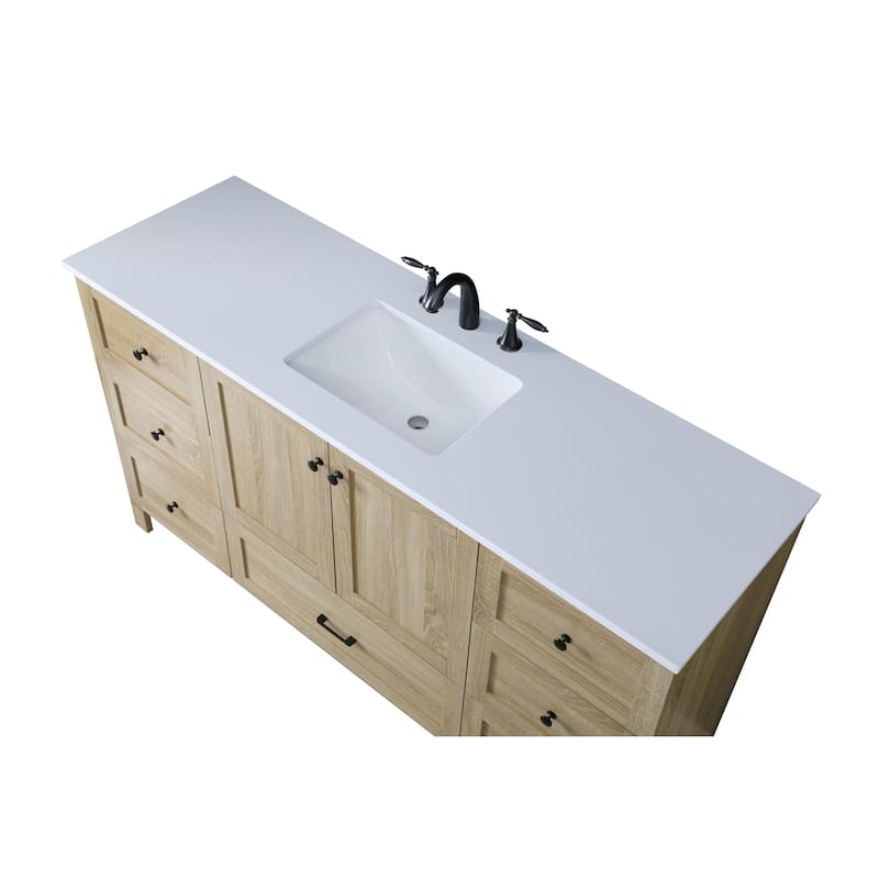 Fresco 48 - 60 Inch Single Bathroom Vanity