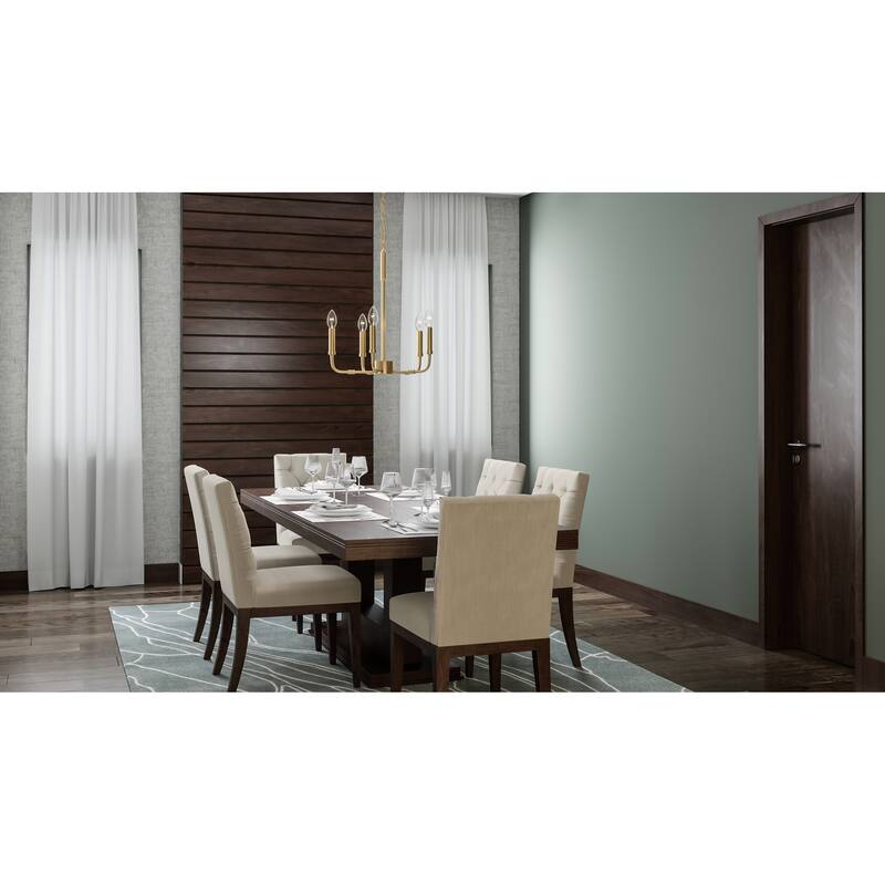 Quoizel Abner Steel 5-light Chandelier