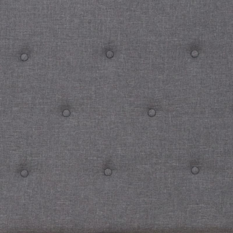 Panel Tufted Upholstered Platform Bed