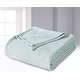 preview thumbnail 3 of 2, 100 Percent Cotton Thermal Blanket F/Q - Pale Green