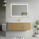 Option Oak Natural with Ceramic Basin
