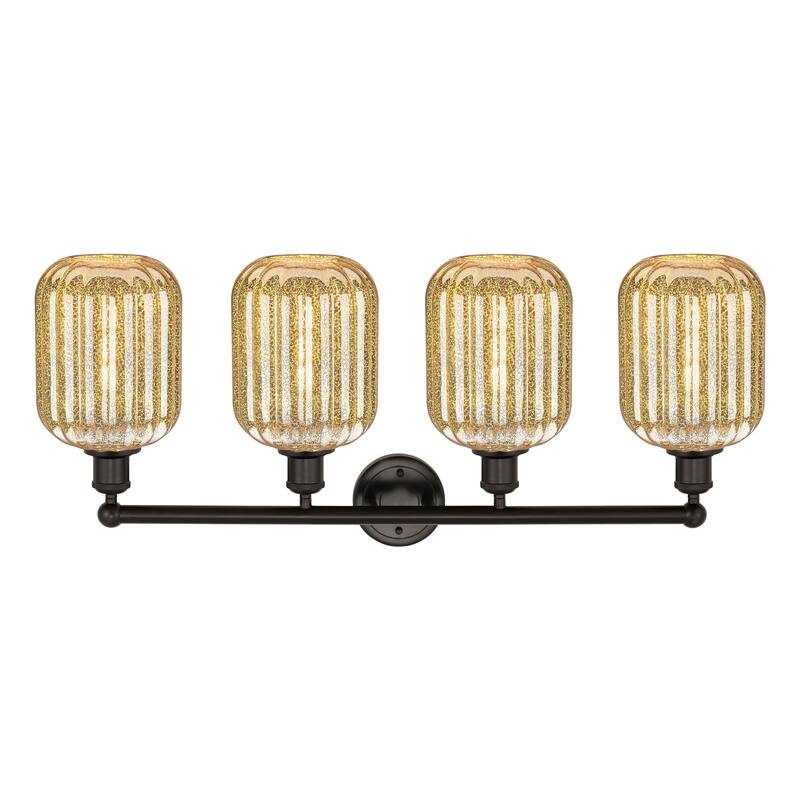 Innovations Lighting Endless Possibilities Edison - Preston - 4 Light 34" Jar Shade Bath Vanity Light