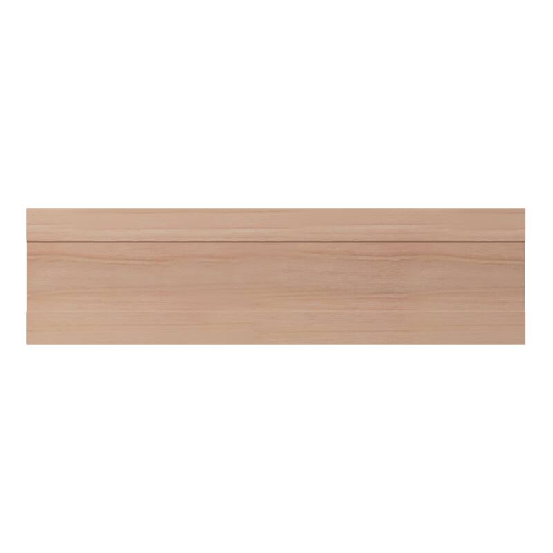 WM392 1-in D x 2-3/8-in W x 96-in L Americraft Solid Hardwood Stain Grade Chair Rail Moulding