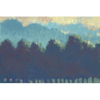 Shop Abstract Trees 7 Oil Painting Lantern Press Artwork Art