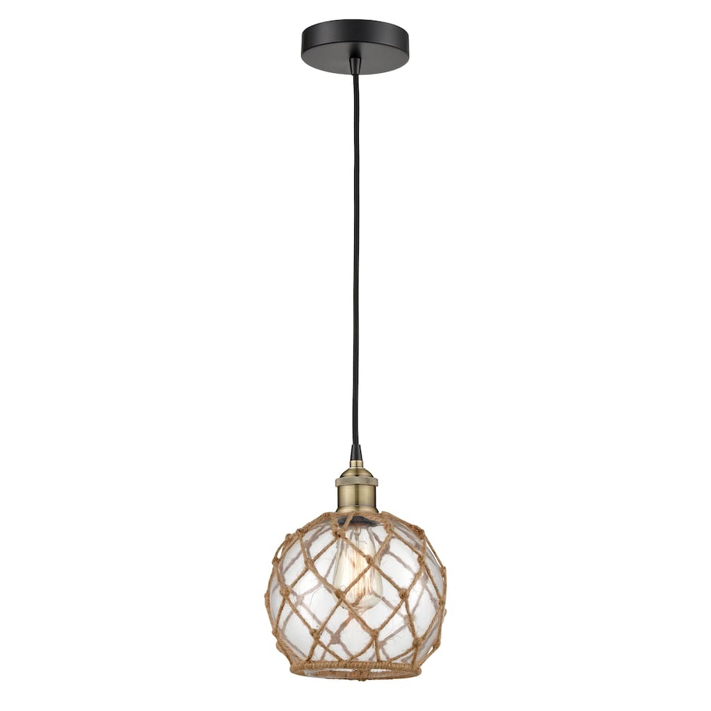 Innovations Lighting Edison - 1 Light 8" Cord Hung Mini Pendant