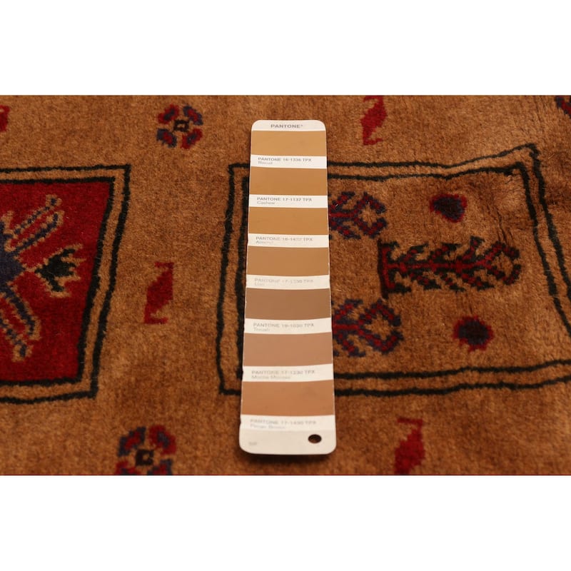 ECARPETGALLERY Hand-knotted Teimani Brown Wool Rug - 6'4 x 9'4