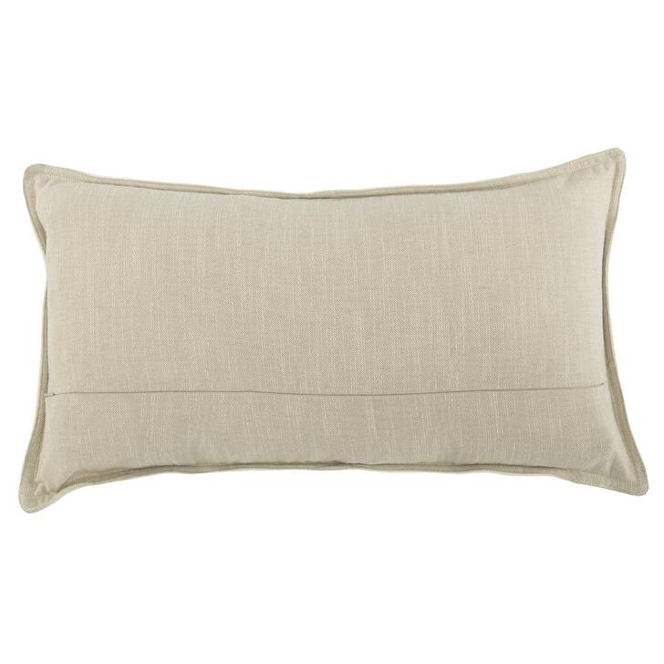Strick & Bolton Lindi Leather Throw Pillow