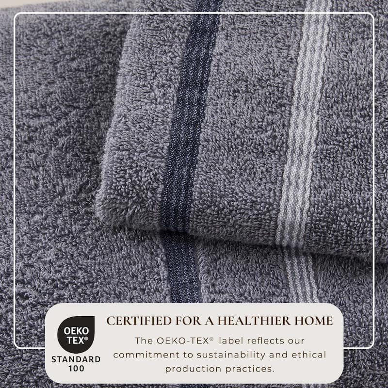 Linery & Co. Luxury Cotton Decorative Towel Set.