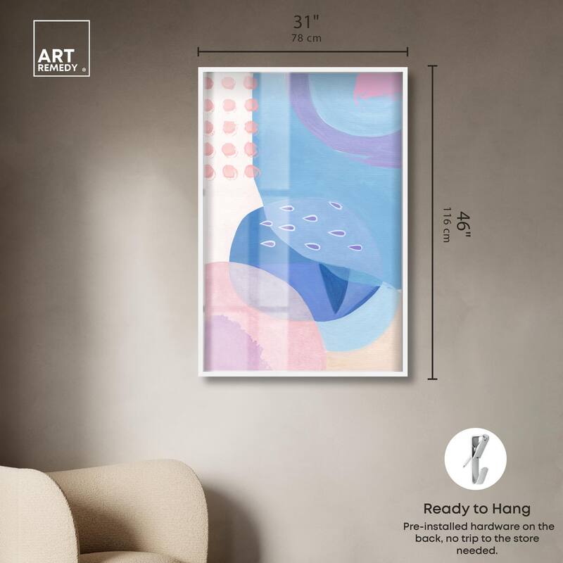 Doll Memories - Pretty Blue II Shadowbox by Art Remedy
