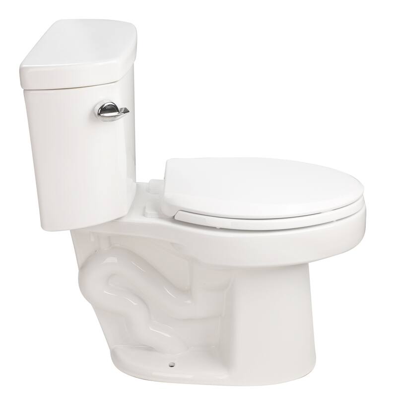 1.28GPF 2-Piece Toilet, Siphonic Flush, CUPC, Watersense, ADA, White
