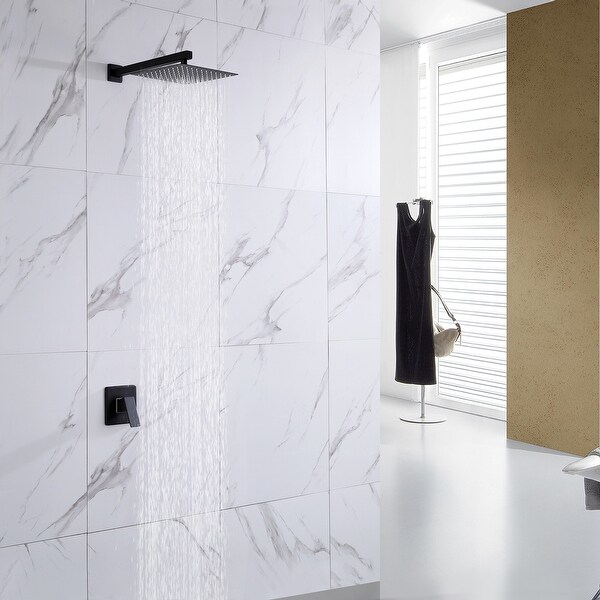 Square Single Spray Rainfall Showerhead - Bed Bath & Beyond