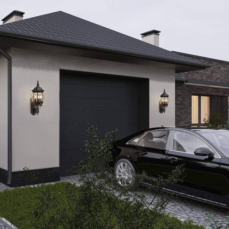 Outdoor 1/3 Light Waterproof Aluminum Wall Light