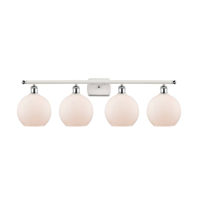 Innovations Lighting Ballston Athens - 4 Light 36" Bath Vanity Light - 8" Shade