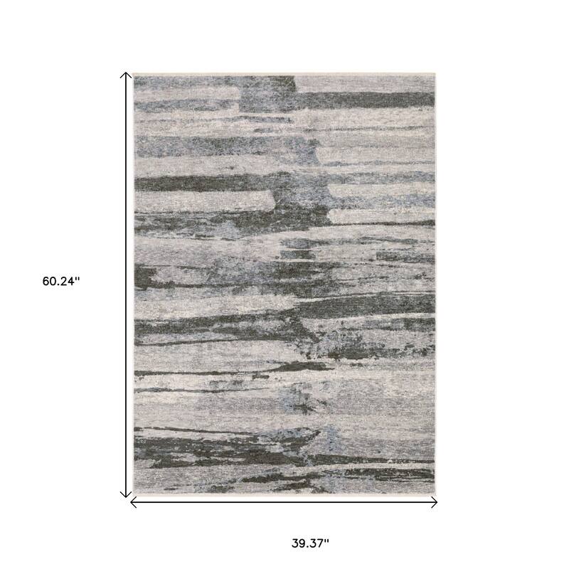 HomeRootsAbstract Modern Rectangle Area Rug