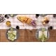 preview thumbnail 29 of 32, Design Imports Silver Doubleframe Kitchen Placemat Set (Set of 6)